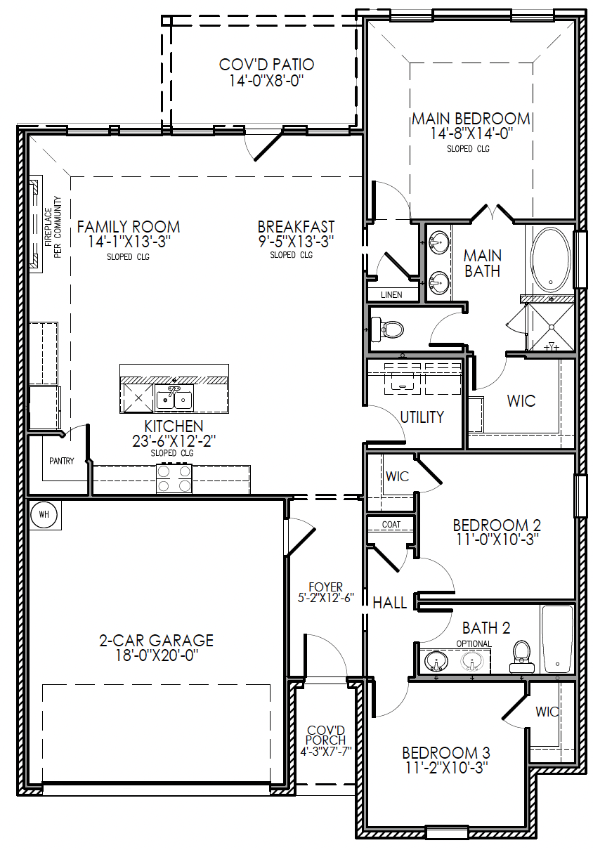 Amherst Floor Plan